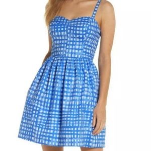 Lilly Pulitzer Blue and white checkered dress